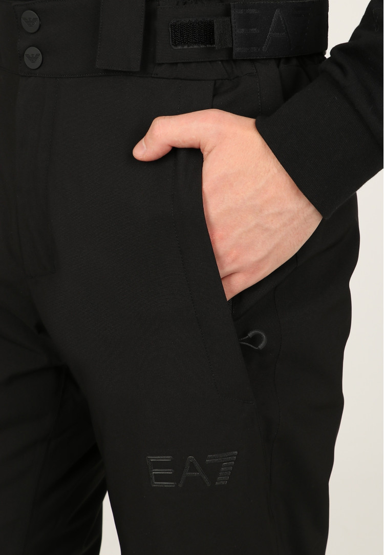 Лыжные брюки Slim fit Средняя для мужчин (470071), цвет Черный - №5