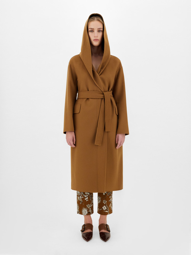 Пальто для женщин (470306), цвет Коричневый - №2