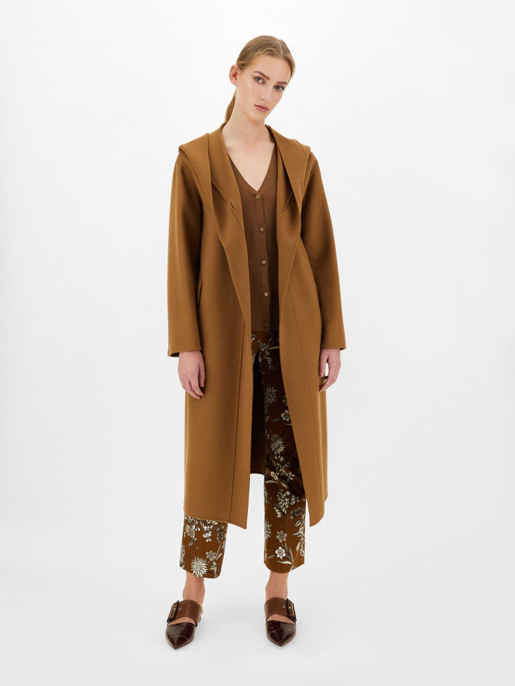Пальто для женщин (470306), цвет Коричневый - №5