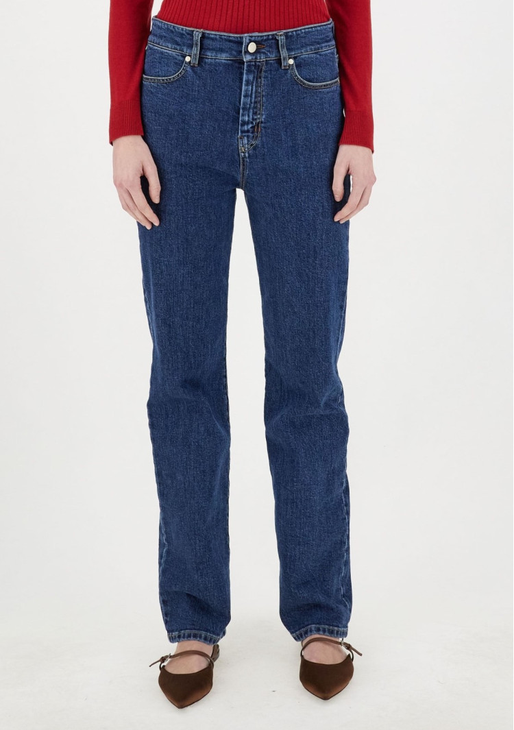 Джинсы Regular Regular fit для женщин (470328), цвет Синий - №2