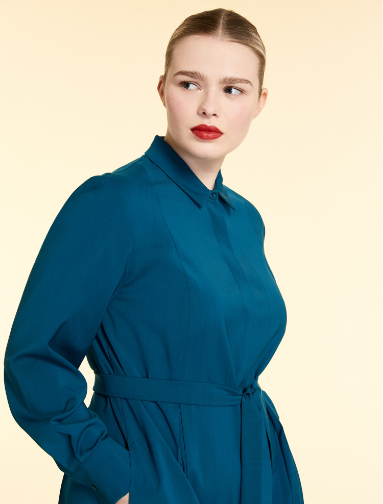 Сукні міді Regular fit для жінок (470384), колір Синій - №2