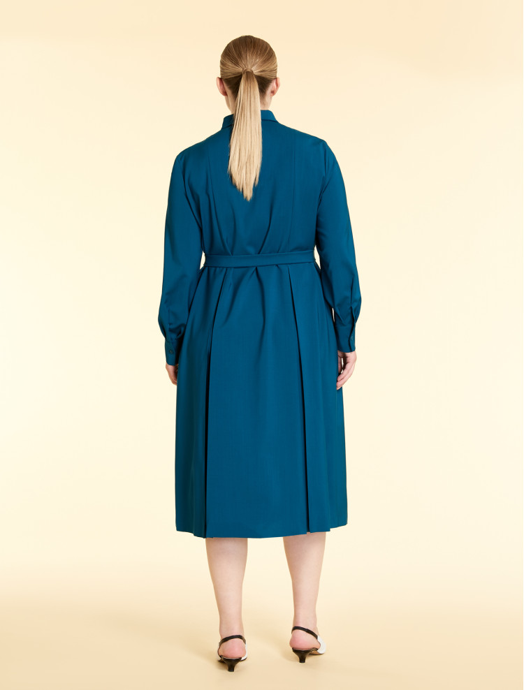 Сукні міді Regular fit для жінок (470384), колір Синій - №3