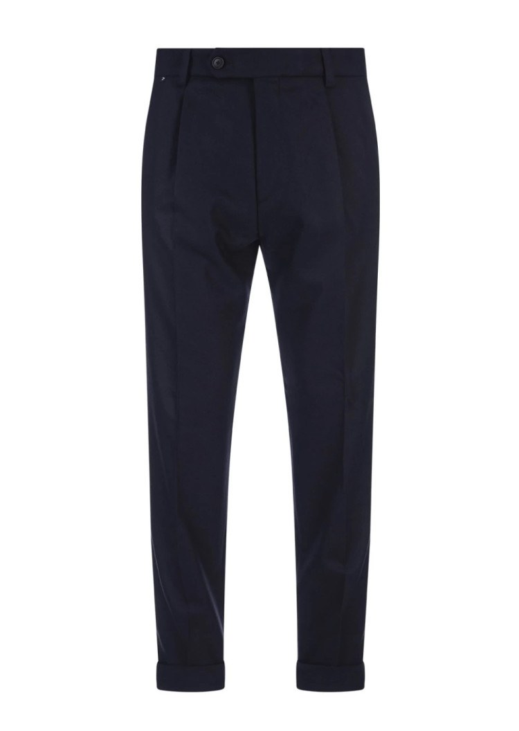 Брюки повсякденні Relaxed fit для чоловіків (473853), колір Синій - №1
