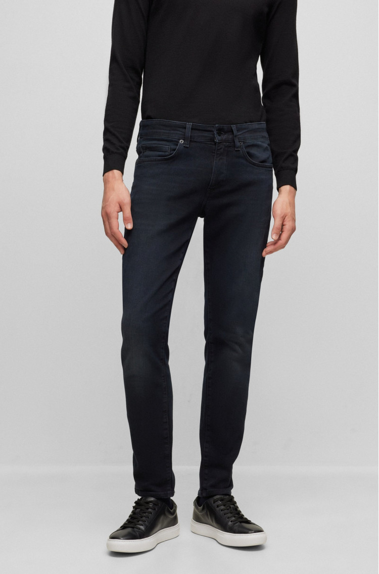 Джинсы Slim Slim fit для мужчин (473874), цвет Синий - №3