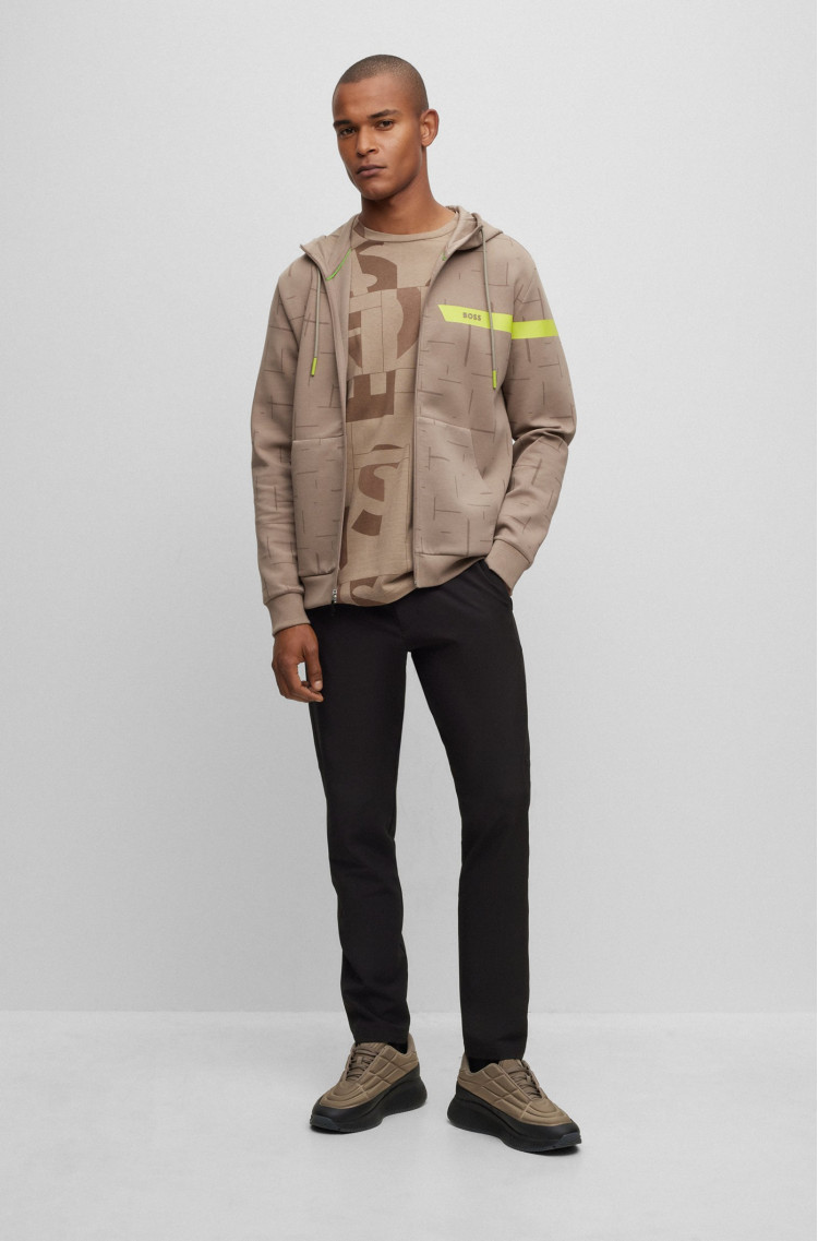 Футболка Relaxed fit для чоловіків (473879), колір Коричневий - №3