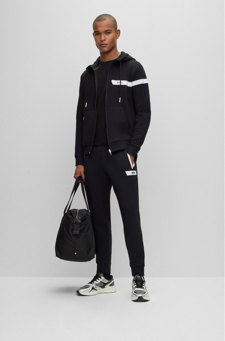 Спортивна кофта Slim fit для чоловіків (473884), колір Чорний - №3