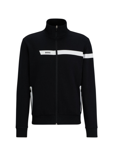 Спортивная кофта Regular Fit: классический крой, средняя свобода движений.