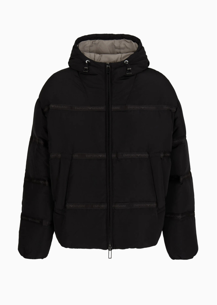 Пуховик Relaxed fit для чоловіків (473921), колір Чорний - №1