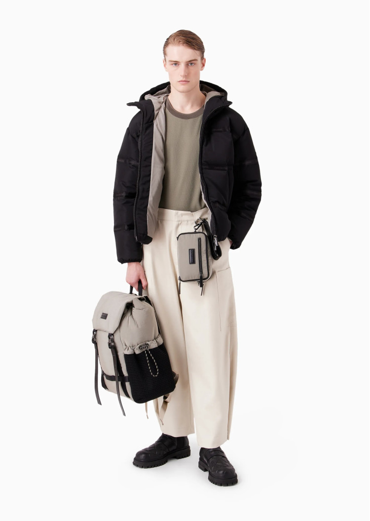 Пуховик Relaxed fit для чоловіків (473921), колір Чорний - №2