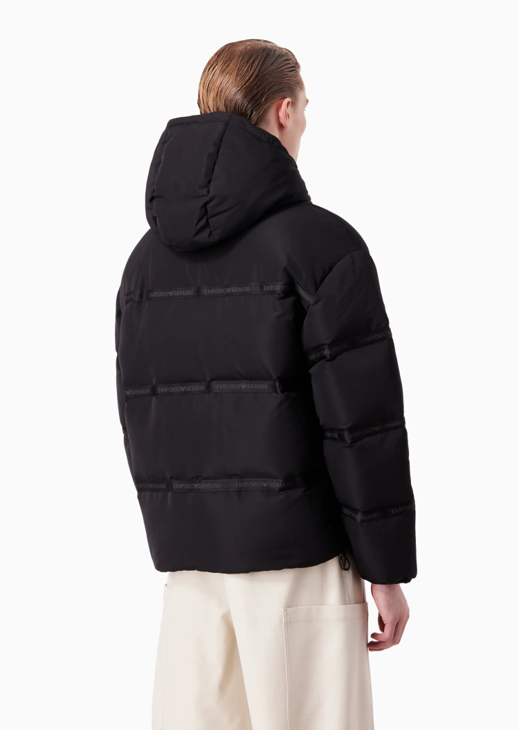 Пуховик Relaxed fit для чоловіків (473921), колір Чорний - №4