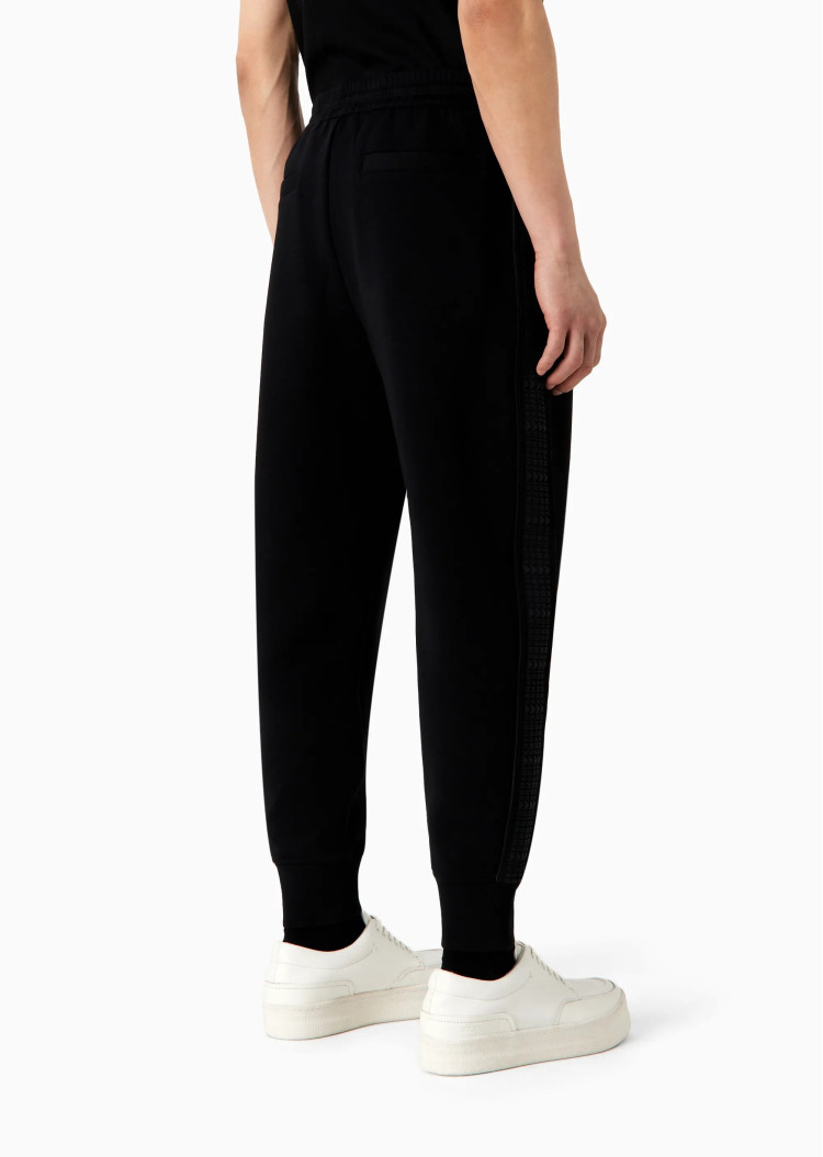 Брюки джерсі Relaxed fit Висока для чоловіків (473927), колір Чорний - №4
