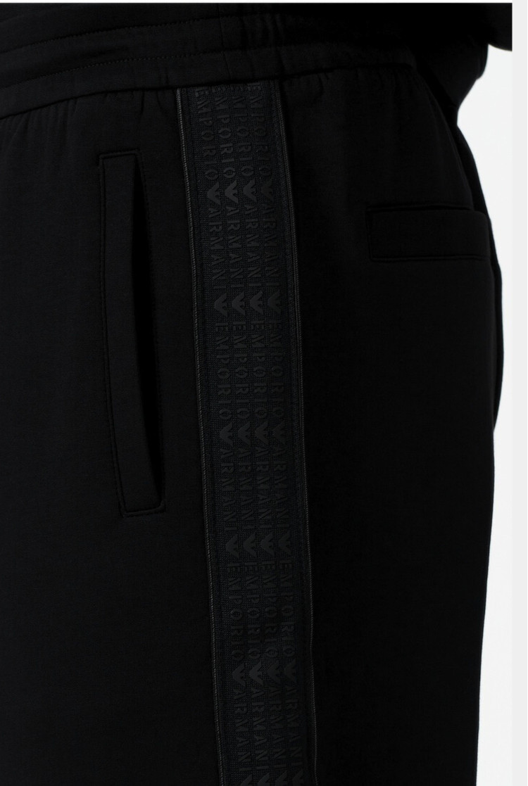 Брюки джерсі Relaxed fit Висока для чоловіків (473927), колір Чорний - №6