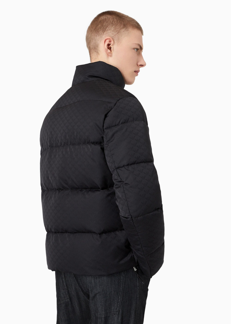 Пуховик Regular Fit для мужчин (473928), цвет Черный - №3