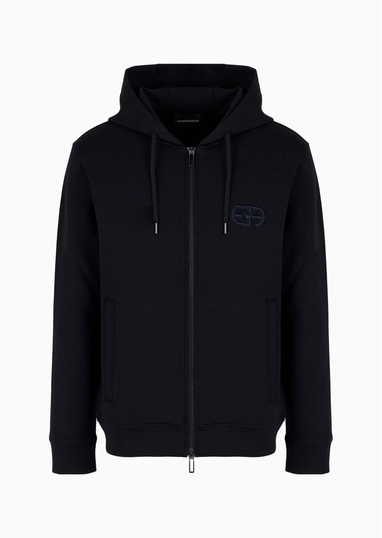 Спортивна кофта Slim fit для чоловіків (473939), колір Синій - №1
