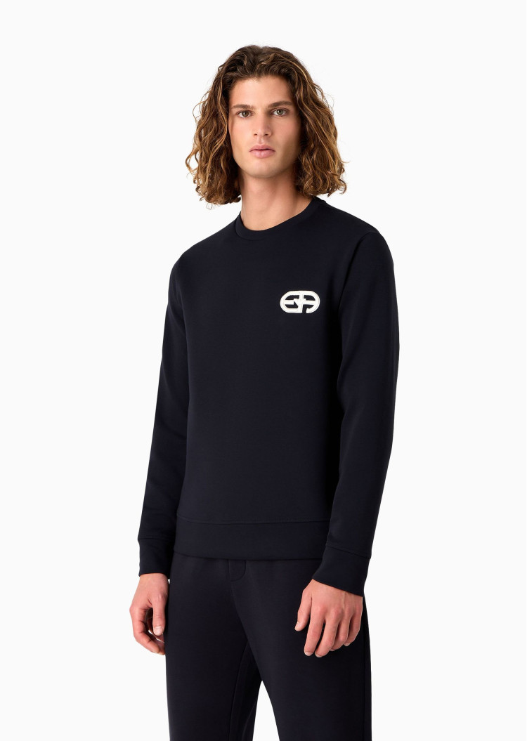 Толстовка Relaxed Fit для мужчин (473940), цвет Синий - №2