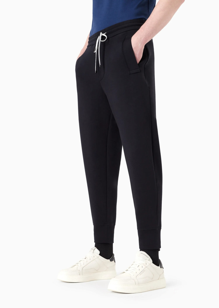 Брюки джерсі Regular Fit Висока для чоловіків (473946), колір Синій - №3