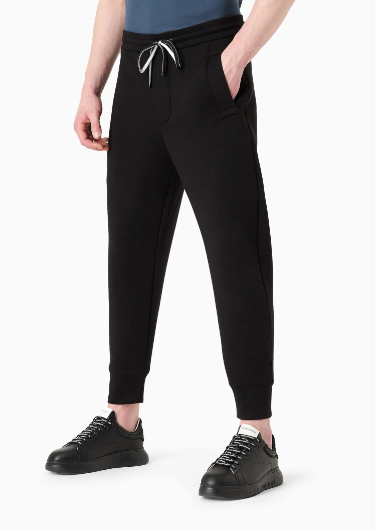 Брюки джерси Regular Fit Высокая для мужчин (473947), цвет Черный - №3