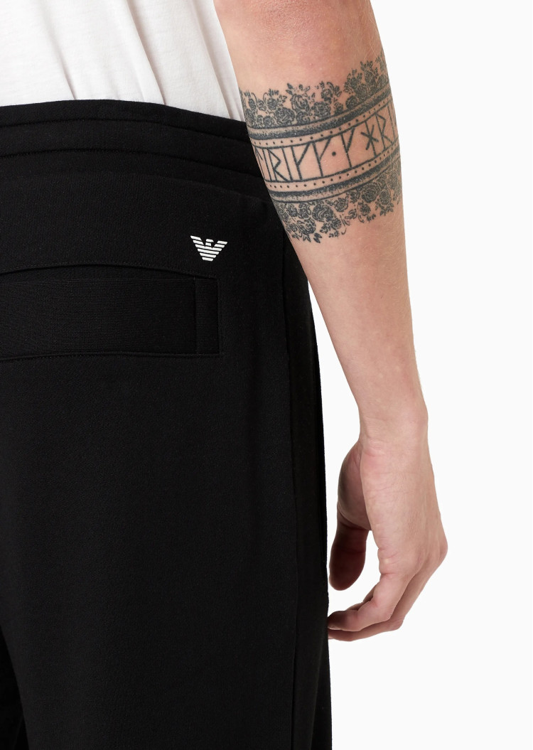 Брюки джерси Regular fit Высокая для мужчин (473950), цвет Черный - №5