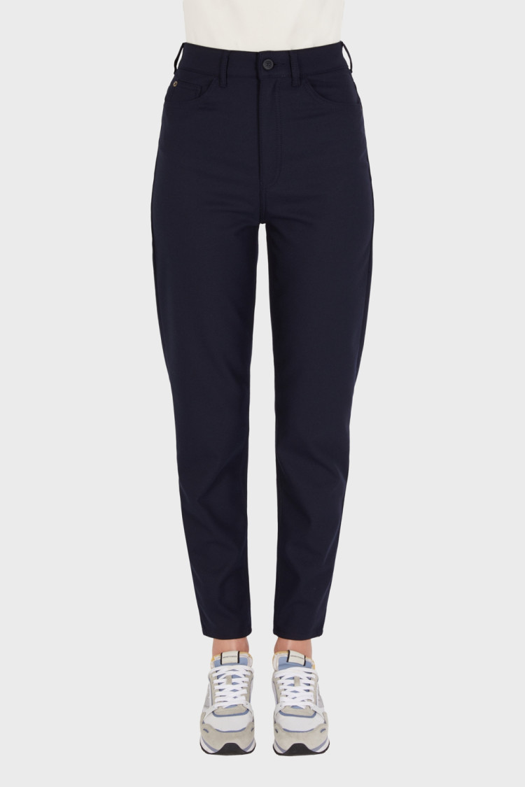 Брюки 5 карманов Regular Regular fit для женщин (473991), цвет Синий - №3