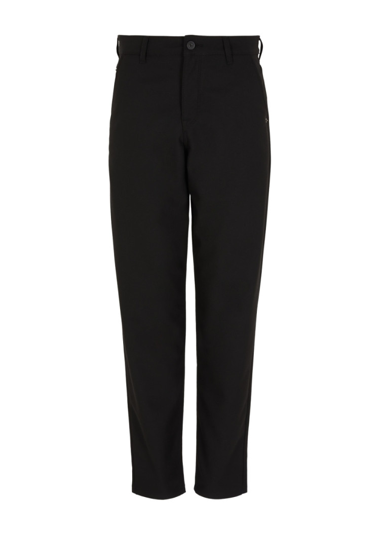 Брюки 5 карманів Relaxed Relaxed fit Висока для жінок (473996), колір Чорний - №1