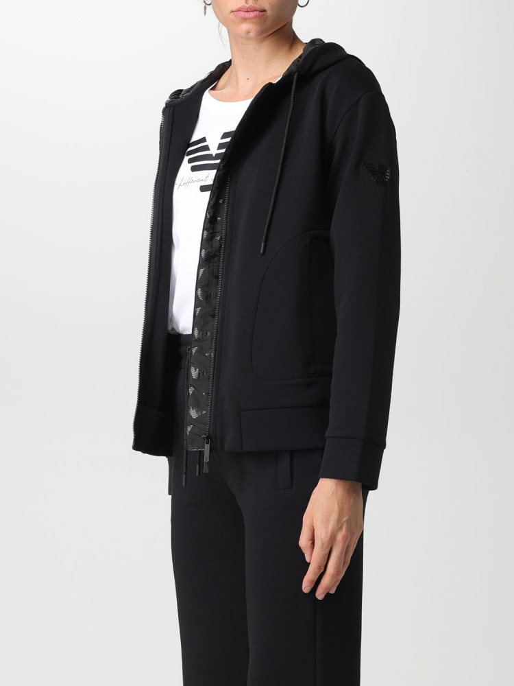 Спортивная кофта Regular fit для женщин (474001), цвет Черный - №5