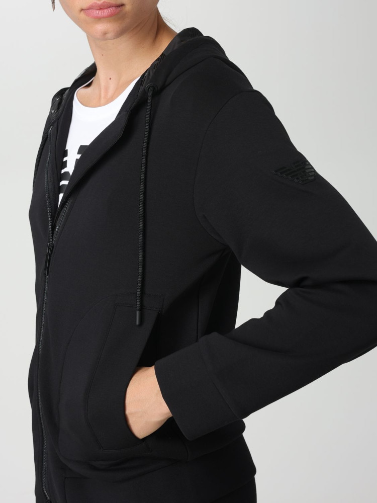 Спортивная кофта Regular fit для женщин (474001), цвет Черный - №6