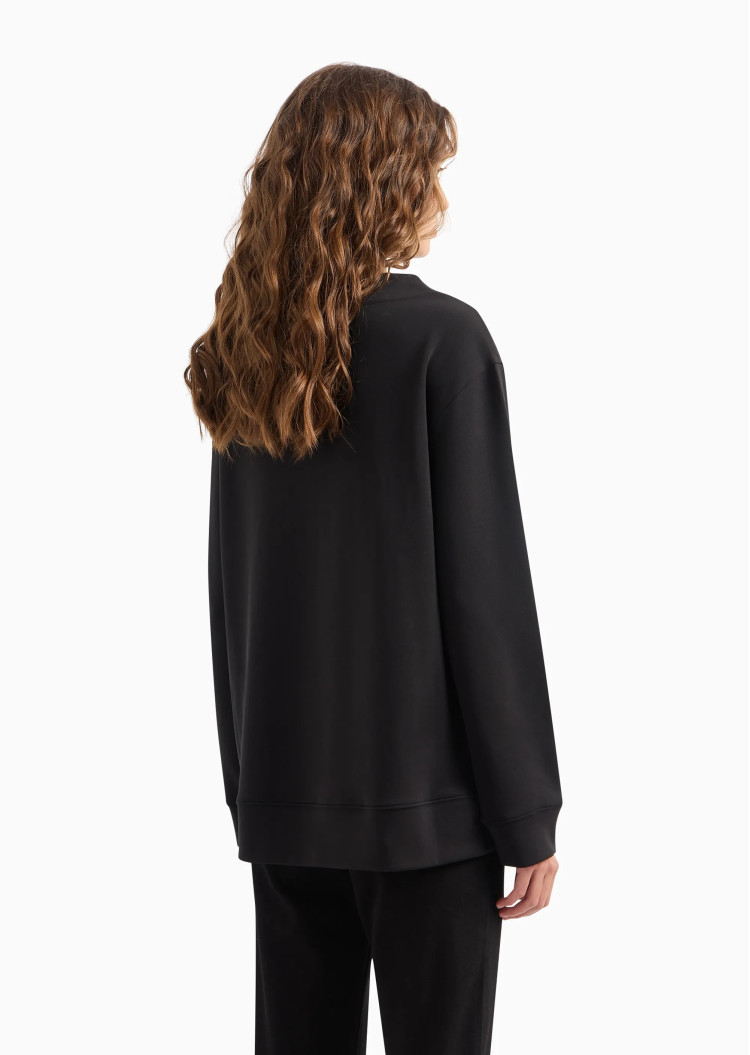 Толстовка Relaxed fit для жінок (474002), колір Чорний - №4