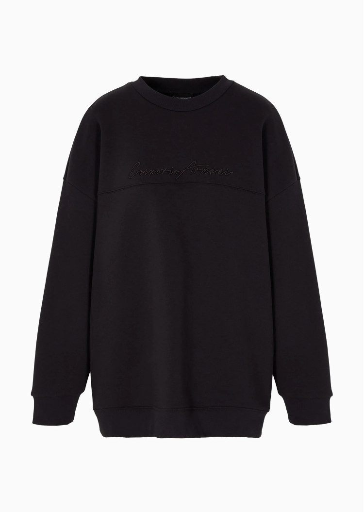 Толстовка Relaxed fit для женщин (474003), цвет Черный - №1