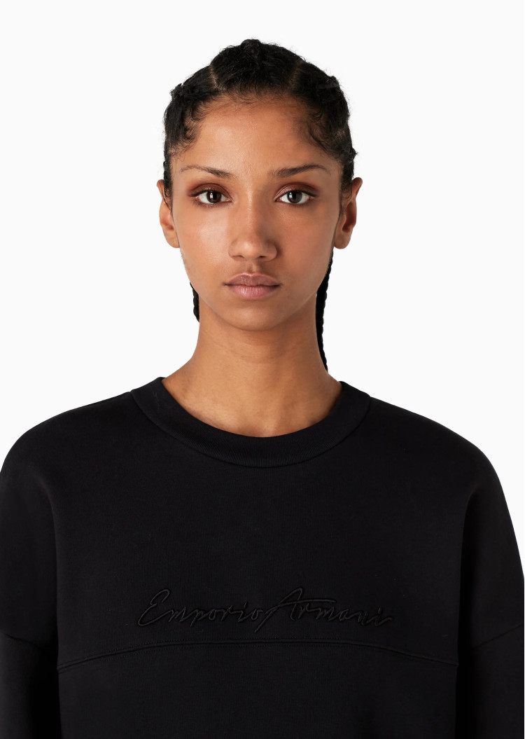Толстовка Relaxed fit для женщин (474003), цвет Черный - №5