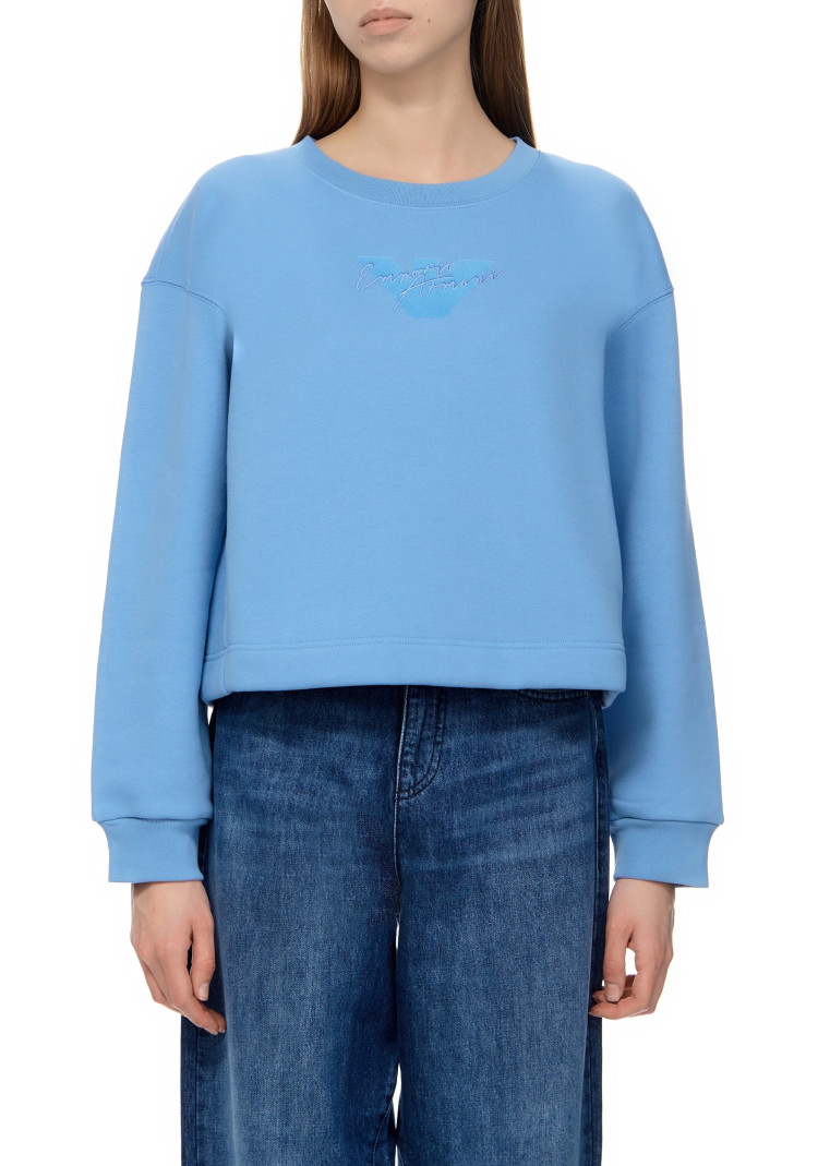 Толстовка Relaxed Fit для женщин (474004), цвет Синий - №2