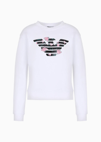 Свитшот Regular Fit: классический крой, средняя свобода движений.