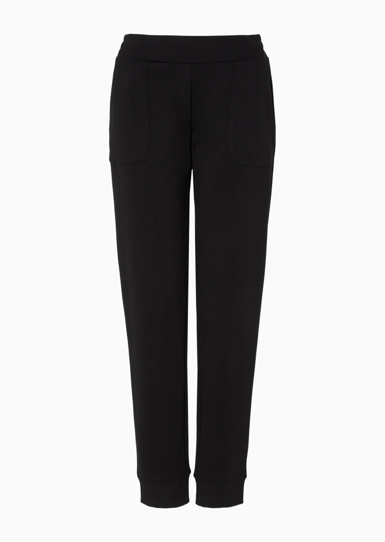 Спортивные брюки Relaxed fit Средняя для женщин (474011), цвет Черный - №1