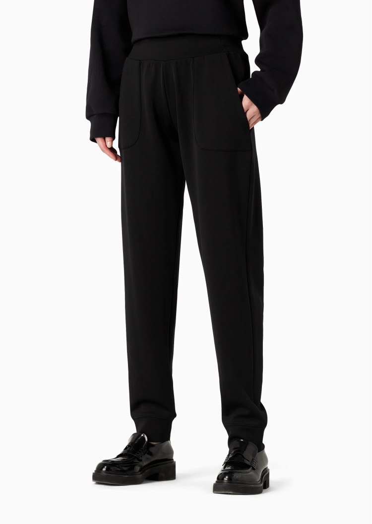 Спортивные брюки Relaxed fit Средняя для женщин (474011), цвет Черный - №3