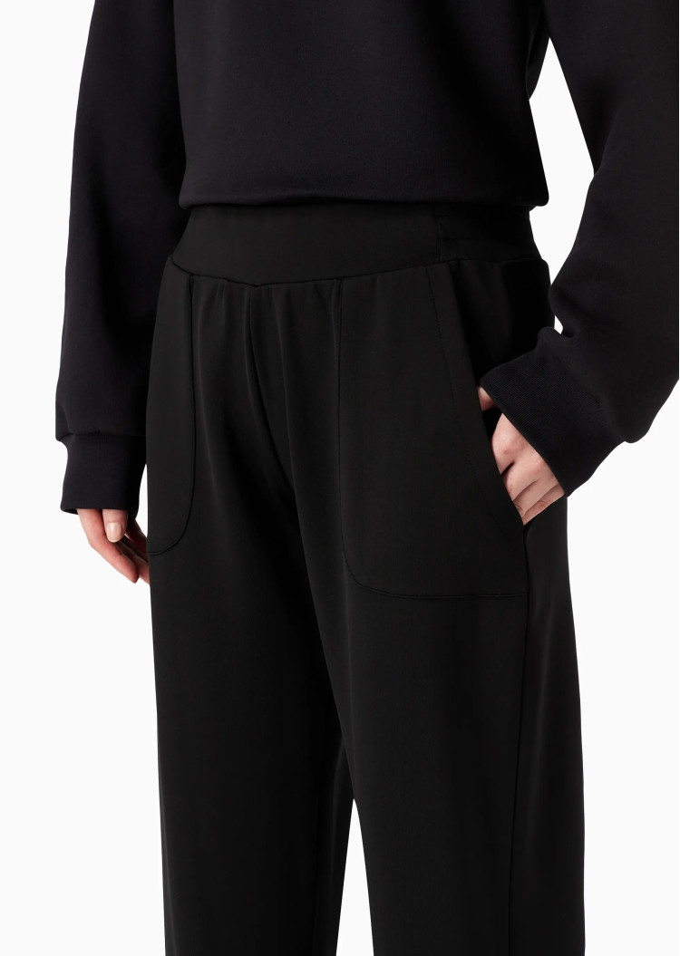 Спортивные брюки Relaxed fit Средняя для женщин (474011), цвет Черный - №5