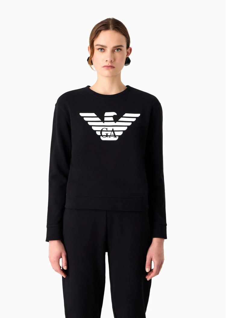 Свитшот Regular Fit для женщин (474015), цвет Синий - №2