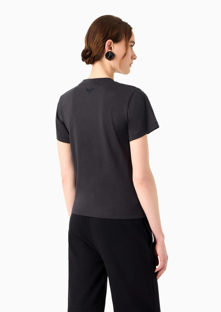 Футболка Extra-slim fit для женщин (474017), цвет Черный - №4