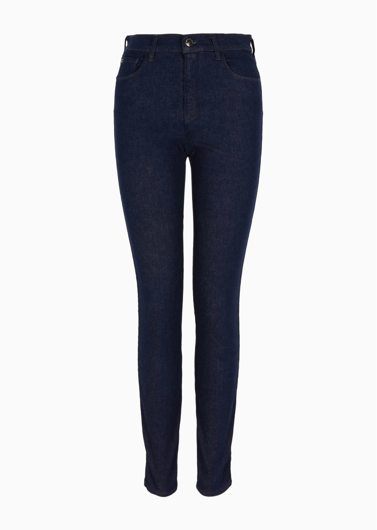 Джинси Extra slim Extra-slim fit Висока для жінок (474021), колір Синій - №1