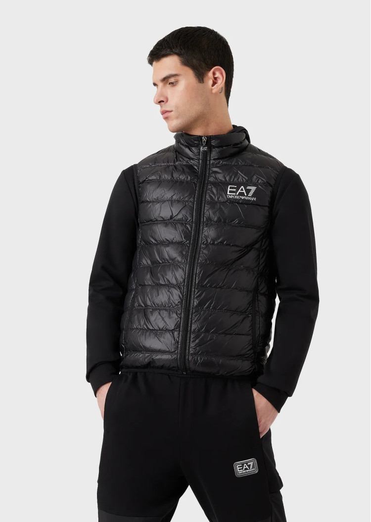 Жилет Slim fit для чоловіків (474074), колір Чорний - №2