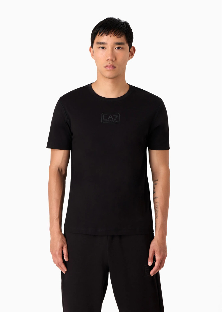 Футболка Slim fit для мужчин (474079), цвет Черный - №2