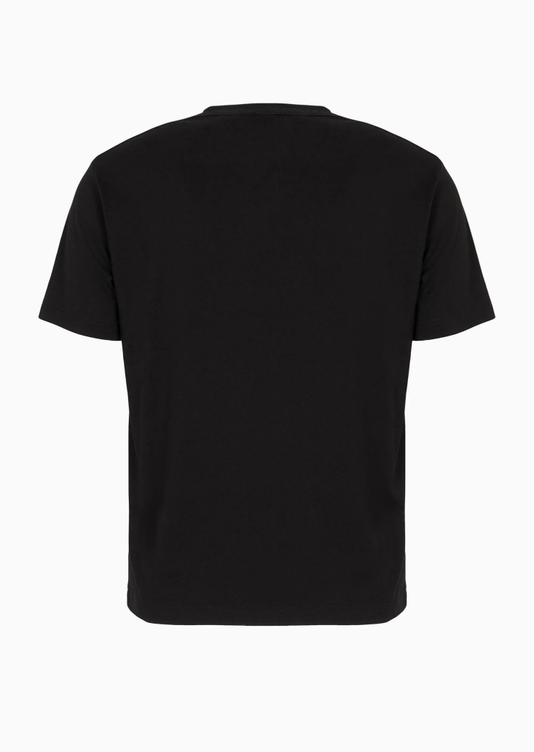 Футболка Slim fit для мужчин (474079), цвет Черный - №4