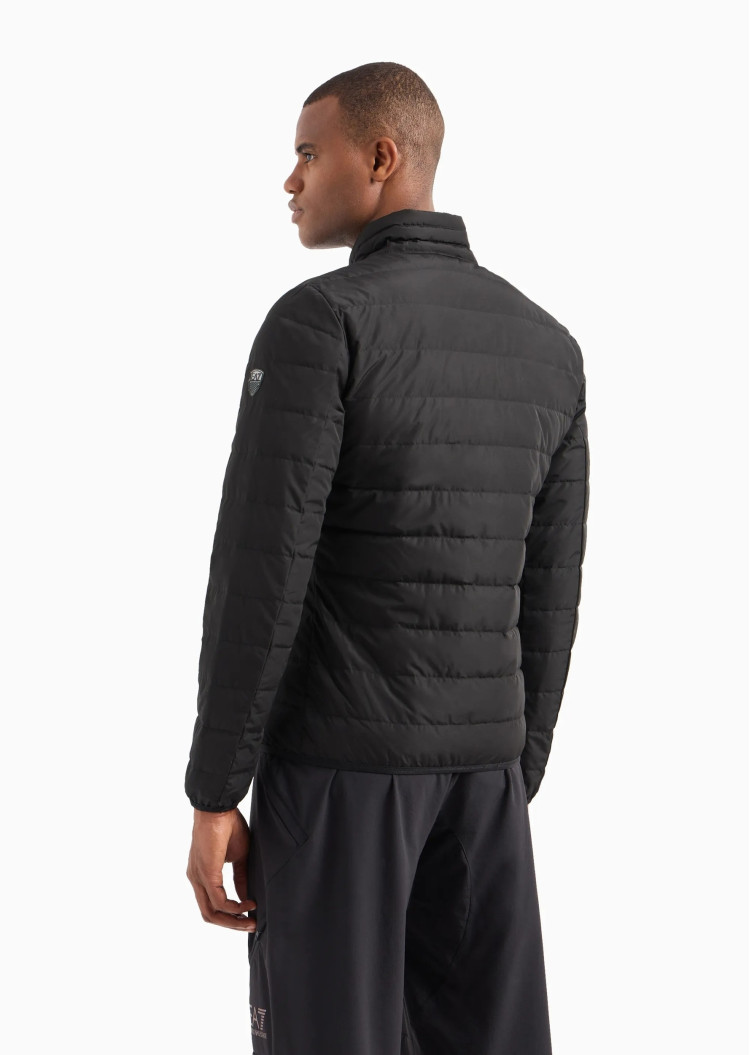 Пуховик тонкий Slim Fit для мужчин (474087), цвет Черный - №4