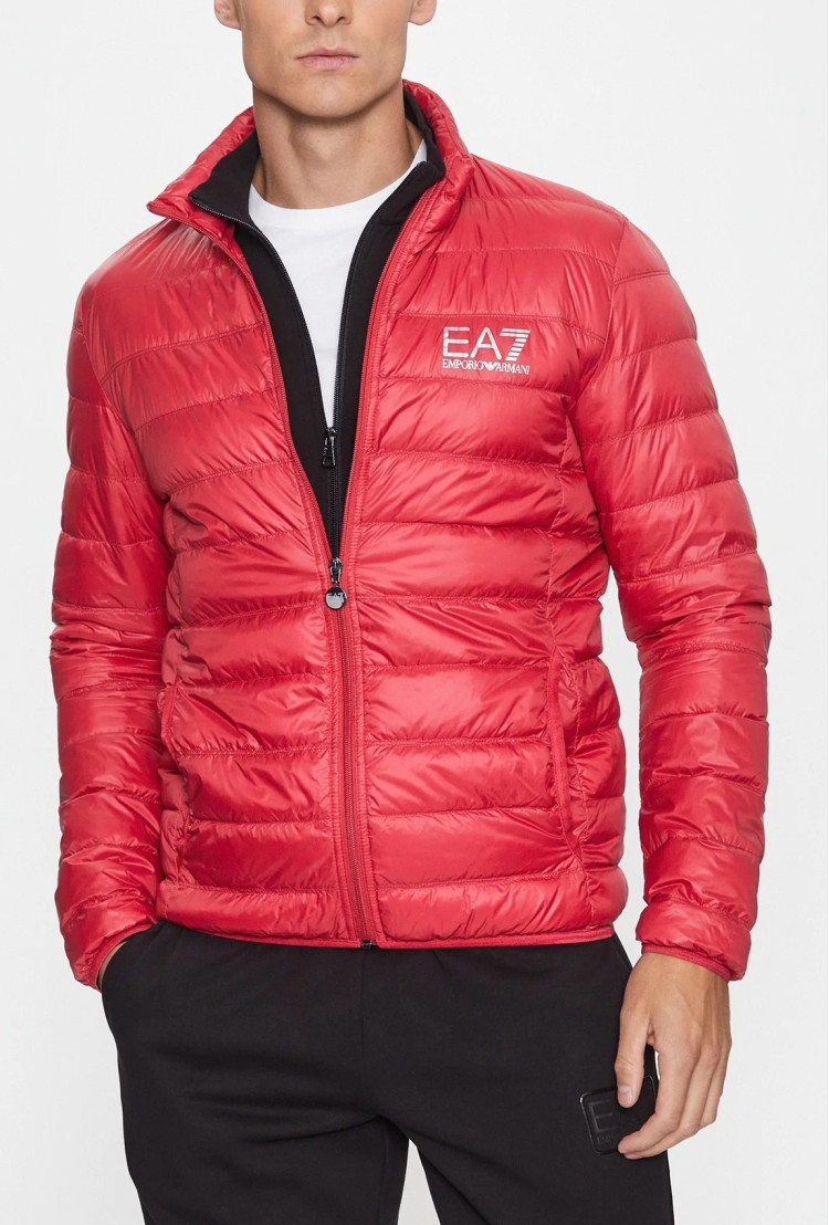 Пуховик тонкий Regular Fit для чоловіків (474095), колір Рожевий - №2