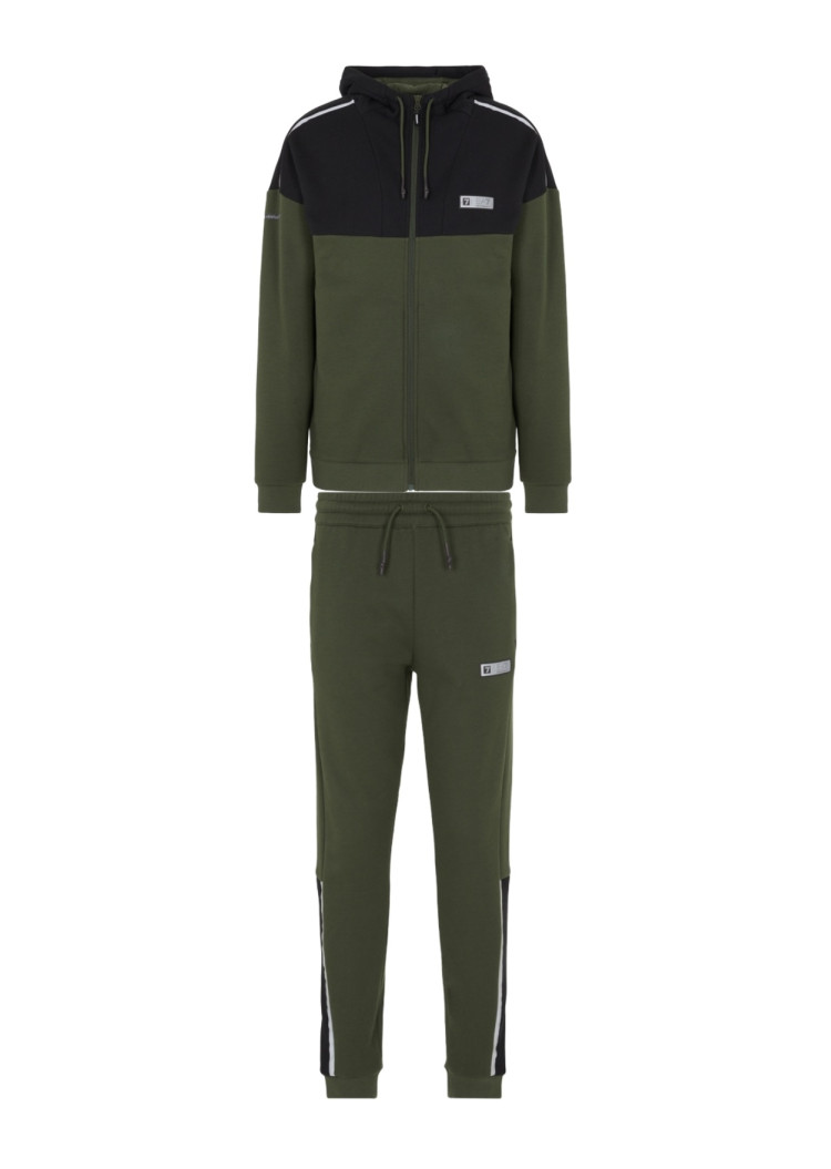 Спортивний костюм Slim fit Висока для чоловіків (474100), колір Оливковий - №1