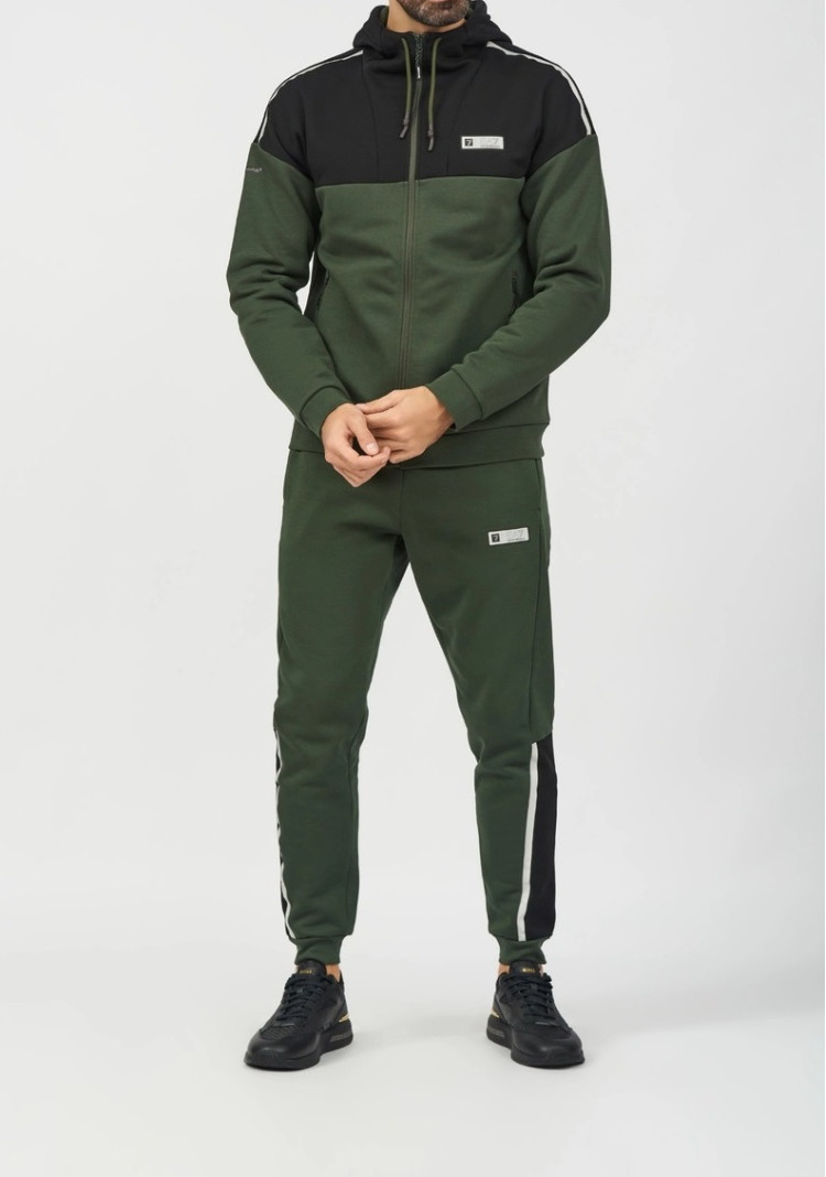 Спортивний костюм Slim fit Висока для чоловіків (474100), колір Оливковий - №2