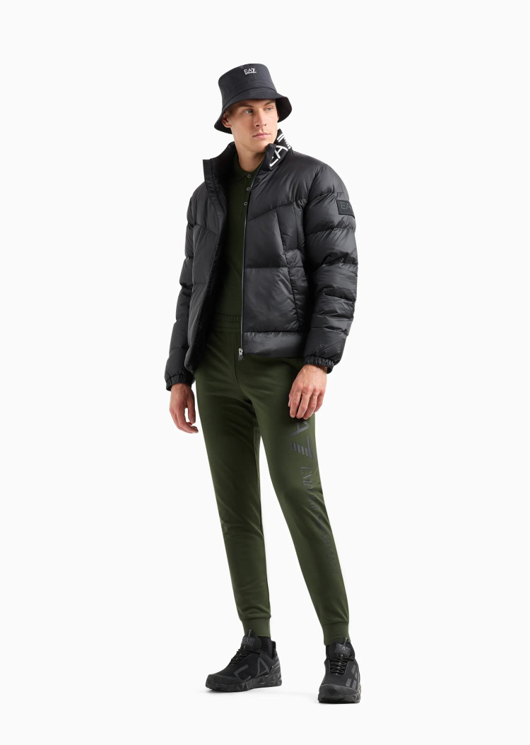 Пуховик Regular fit для чоловіків (474115), колір Чорний - №3