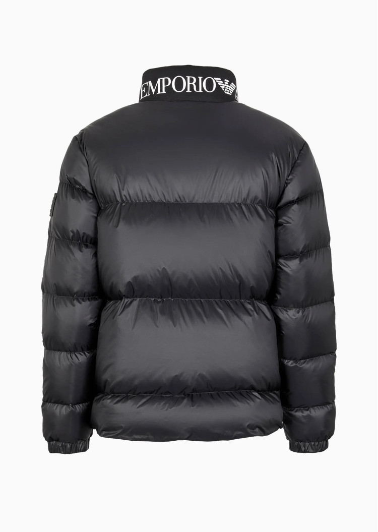 Пуховик Regular fit для чоловіків (474115), колір Чорний - №4