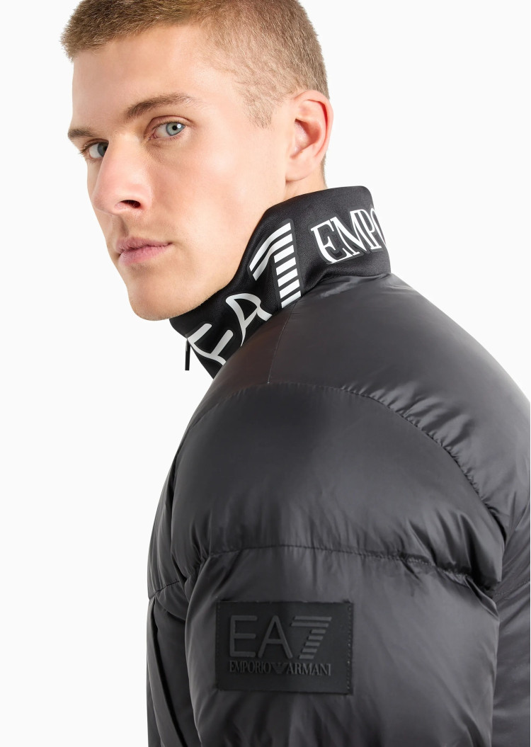 Пуховик Regular Fit для мужчин (474115), цвет Черный - №5