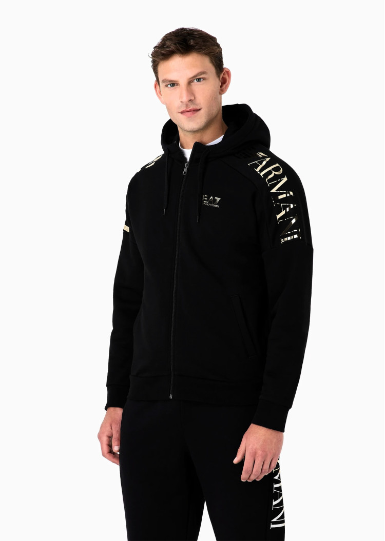 Спортивна кофта Regular fit для чоловіків (474130), колір Чорний - №2