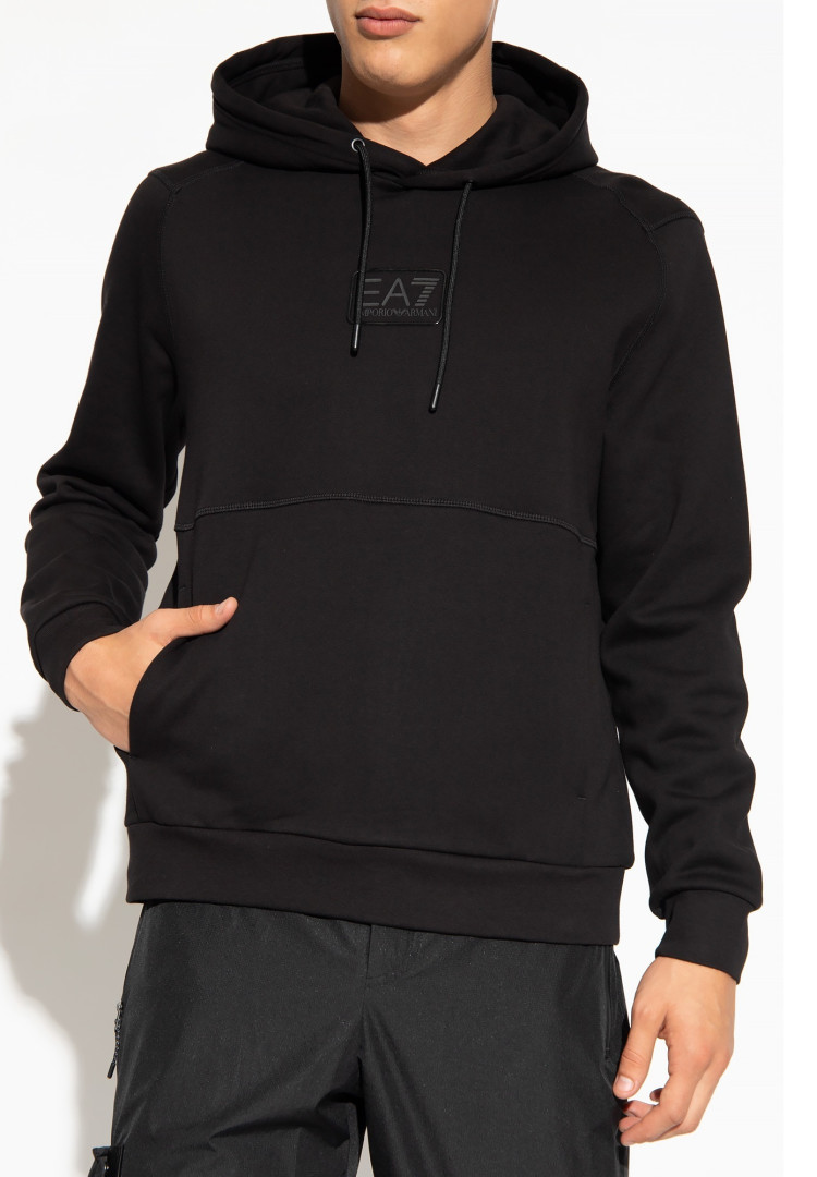 Худи Regular Fit для мужчин (474133), цвет Черный - №2