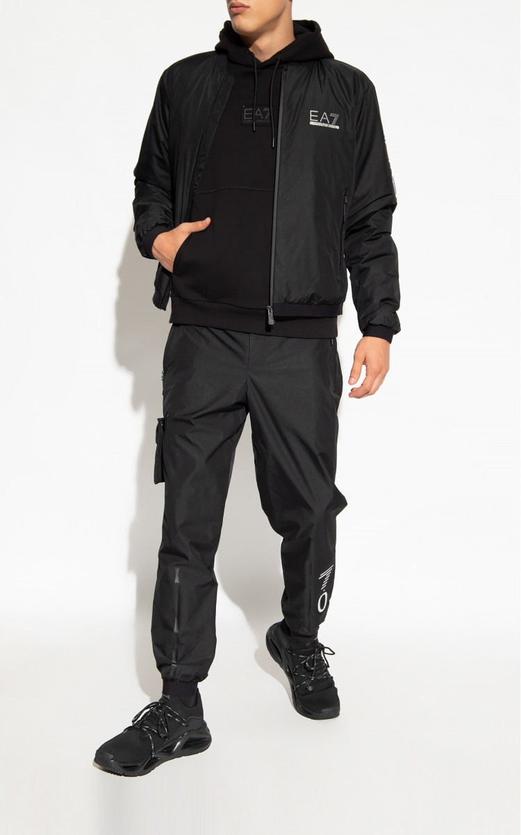 Худи Regular Fit для мужчин (474133), цвет Черный - №3